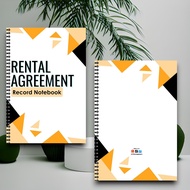 RENTAL AGREEMENT RECORD NOTEBOOK - 1PC ONLY - A5 50 sheets and 80 sheets available