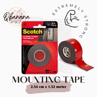 3M Scotch 414P Extreme Strong Mounting Double Side Sided Tape (2.54cm x 1.52M)
