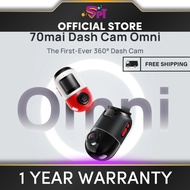 70mai Omni X200 360° Dashcam 4G GPS AI Parking Surveillance HDR Night Vision ADS Voice Control 60 FP