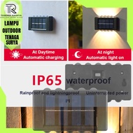 TaffLED Lampu Dinding Tempel  Tembok Tiang Keren Tenaga Surya Tahan Air Solar Outdoor waterproof Kla
