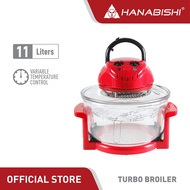 Hanabishi Turbo Broiler Airfryer -Tempered Glass Pot -Healthy Cooking (HTB-128)