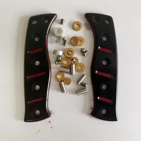 CNC Custom G10 Made With Screws Grip Handle Scales for Benchmade Fixed Adamas 375 Knife DIY Making A