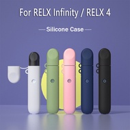 [Ship Today] soft silicone case for relx infinity device protective Shell Skin for relx 4 generation non-slip/dust-proof replacement case