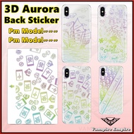 Honor Magic V3 V2 VS 3 VS 2 V Flip / Magic 6 Pro / 5 Pro / 4 Pro / 3D Aurora Mobile Back Sticker