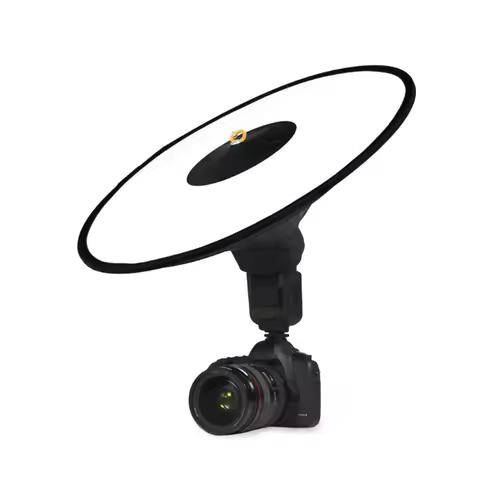 Universal 44cm Round Studio Flash Softbox Speedlite Diffuser Reflector Strap for Canon Nikon Sony Yo