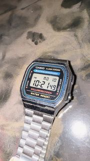 Casio A168WA-1 vintage digital watch