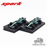 Spark 1:64 AM Aramco F1 Team AMR24 2024 Diecast model Car