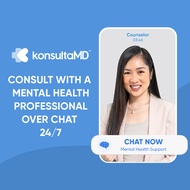 KonsultaMD Mental Health Support Chat Now Consult Voucher