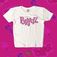 Crop top / baby tee bratz logo fashion dolls graphics tee y2k style