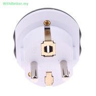 WithBetter   German Standard Conversion Plug FR AU US UK To EU Euro Korea Universal Travel Adapter H