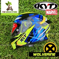 KYT TT Course WOLVERINE Helmet ( Marvel Edition )