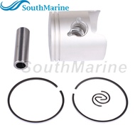 Boat Engine 6H3-11631-01-96 18-4091 STD Piston Set & 6K5-11601-02 18-4135 Ring for Yamaha 60HP 70HP,