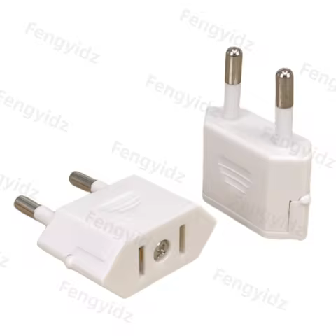 1pcs EU Adapter Travel Converter Adapter American China US To EU Plug Euro Plug electrical Adapter A
