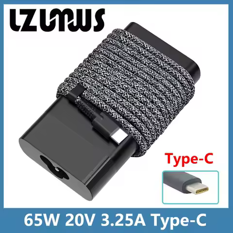 New Slim 65W USB C Laptop Charger AC Adapter Fit for hp Spectre X360,Spectre,Elitebook x360,Eliteboo