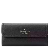 Kate Spade Rosie Large Flap Wallet in Black KB014