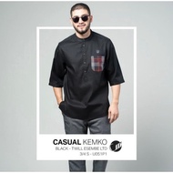 KEMKO CASUAL 3/4 BLACK BY SAMASE U051P1