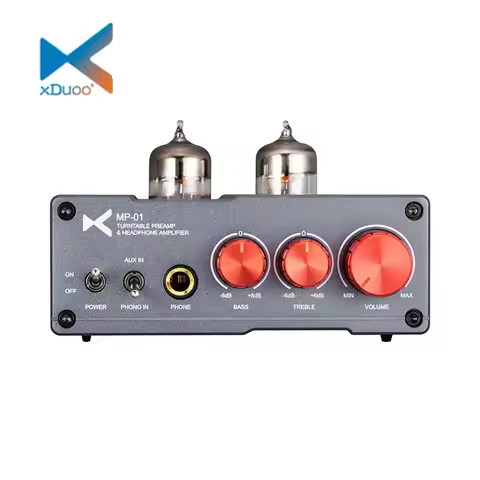 xDuoo MP01 Electron tube headphone power amplifier tube sound preamplifier MP-01 AMP