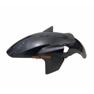 MUDGUARD CARBON YAMAHA Y15ZR FRONT FENDER CARBON CF motor accessories y15 v1 v2