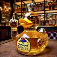 Animal Whiskey Wine Bottle Funny Whiskey DuckBottle Middle Finger Duck Whiskey Bottle DKFK