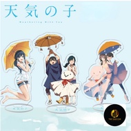 Weathering With You Morishima Hodaka Amano Hina acrylic standing movie figure