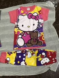 Pyjamas Hello kitty / Set Pajamas Hello kitty /Baju budak