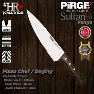 Pirge Venge Sultan Chef Knife 19 cm/7.5 inci (31302)