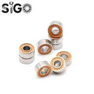 2Pcs Fishing Reel Bearings S684 2RS CB ABEC7 4*9*4 Mm Stainless Steel Hybrid Ceramic Ball Bearing S6