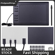 findgoodthings Digital Graphic Tablet 10x6 Inch Professional Drawing with 8192 Pressure Levels 12 Ex