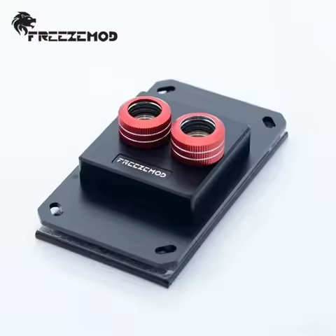 FREEZEMOD AMD-POOC Computer System PC CPU Water Cooler Block Liquid Block Cooling Micro Channel For 