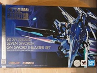 有貨 Bandai Metal Robot魂 MR 00 XN Raiser  seven sword  gn sword II Blaster set