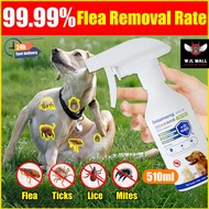 99.99% Removal Natural Flea & Tick Spray for Cats & Dogs - Kills Fleas, Ticks, Lice, Mites | Plant-B