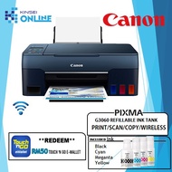 Canon PIXMA G3060 Ink Efficient G Series Printer
