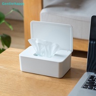 GentleHappy Dustproof Wet Wipes Storage Box With Lid Home Desktop Tissue Storage Box Portable Wet Wipes Dispenser sg