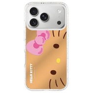 曬黑系列 Hello Kitty 大臉金條 鏡面殼 (+MagSafe)