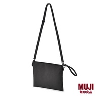 MUJI 2-Way Water Repel Sacoche Blk A25