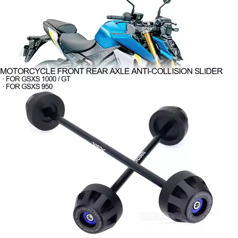 Motorcycle Front Rear Wheel Axle For SUZUKI GSXS 1000 GT 950 Anti-Collision Slider Pad Accessories G