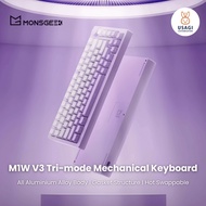 [SG Local Stock] AKKO Monsgeek M1W V3 Wireless 75% Aluminium Mechanical Keyboard | RGB | Hot Swappab