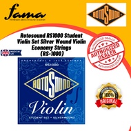 [FAMA]Rotosound RS1000 Student Violin Set Silver Wound Violin Economy Strings (RS-1000)