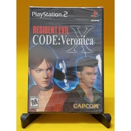 RESIDENT EVIL CODE VERONICA X PS2 NEW SEALED!