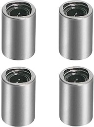 Aopin LM4UU Cylinder Linear Motion Ball Bearing, ID 4mm, OD 8mm Linear Ball Bearings Sae52100 Carbon