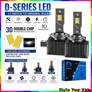 2PCS D-Series Car LED 1:1 Match Headlight Headlamp D1S D2S D3S D4S D5S D8S Super Bright Canbus LED P