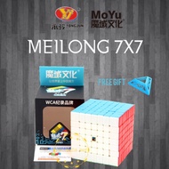 【Ready Stock】MeiLong 7x7 MF Classroom Budget Smooth Cube Rubik’s cube Rubiks cube