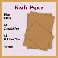 Kraft Paper 150gsm A4/A5