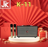 [ TẶNG KÈM 2 MICRO ] Loa Kéo Xách Tay JK11 Hàng Bãi Mỹ - Công Suất 250W Bass Loa 20Cm Âm Bass Chắc 2