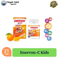 MGS - Enervon Fizz Effervescent Orange Flavor Vitamin C and B Complex, D3 plus Zinc 8's