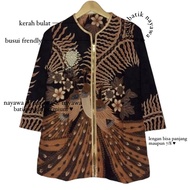 Batik Nayawa Bonna Blouse Modern Batik Premium Sogan Batik