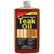 Premium Gold Teak Oil Quart STAR BRITE Premium Gold Teak Oil Quart