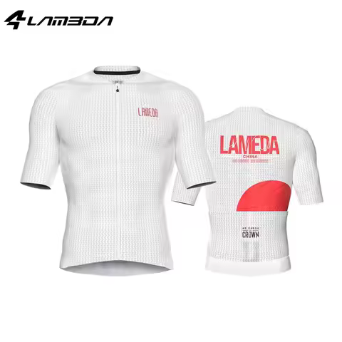 LAMEDA Pro Cycling Jersey Summer MTB Cycling Jersey Breathable Short Sleeve Cycling Jersey Men's Roa