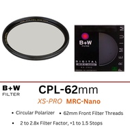 B+W CPL-62mm XS-Pro Circular Polarizer MRC-Nano Filter