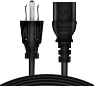 PK Power 5ft/1.5m UL Listed AC in Power Cord Outlet Socket Cable Plug Lead Compatible with HP Business Z30i Z27i z24i z23i z22i IPS Display Monitor